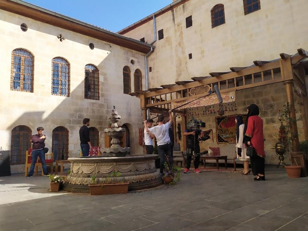 Gaziantep&rsquo;in tarihi konakları dizi ve filmler i&ccedil;in set oldu