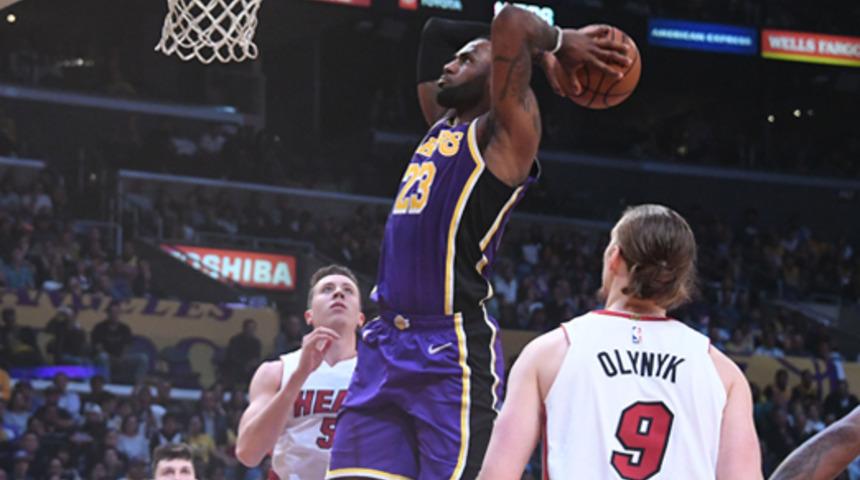 Los Angeles Lakers'tan üst üste 7. galibiyet