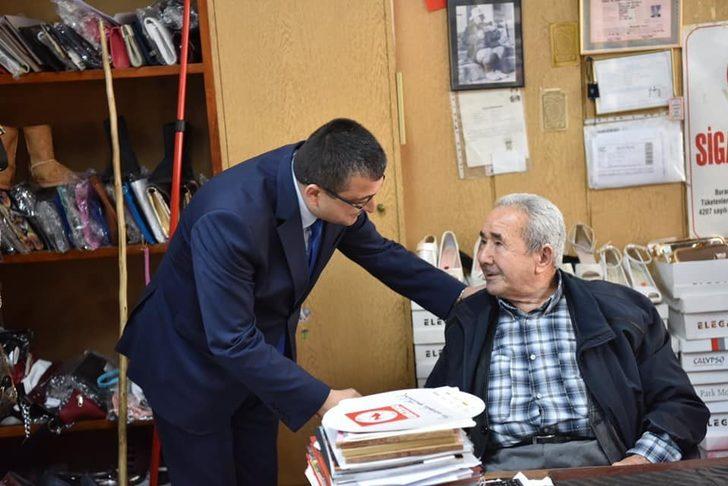 Başkan Öz, kandilde ikramda bulundu, mezarlıkları ziyaret etti G5