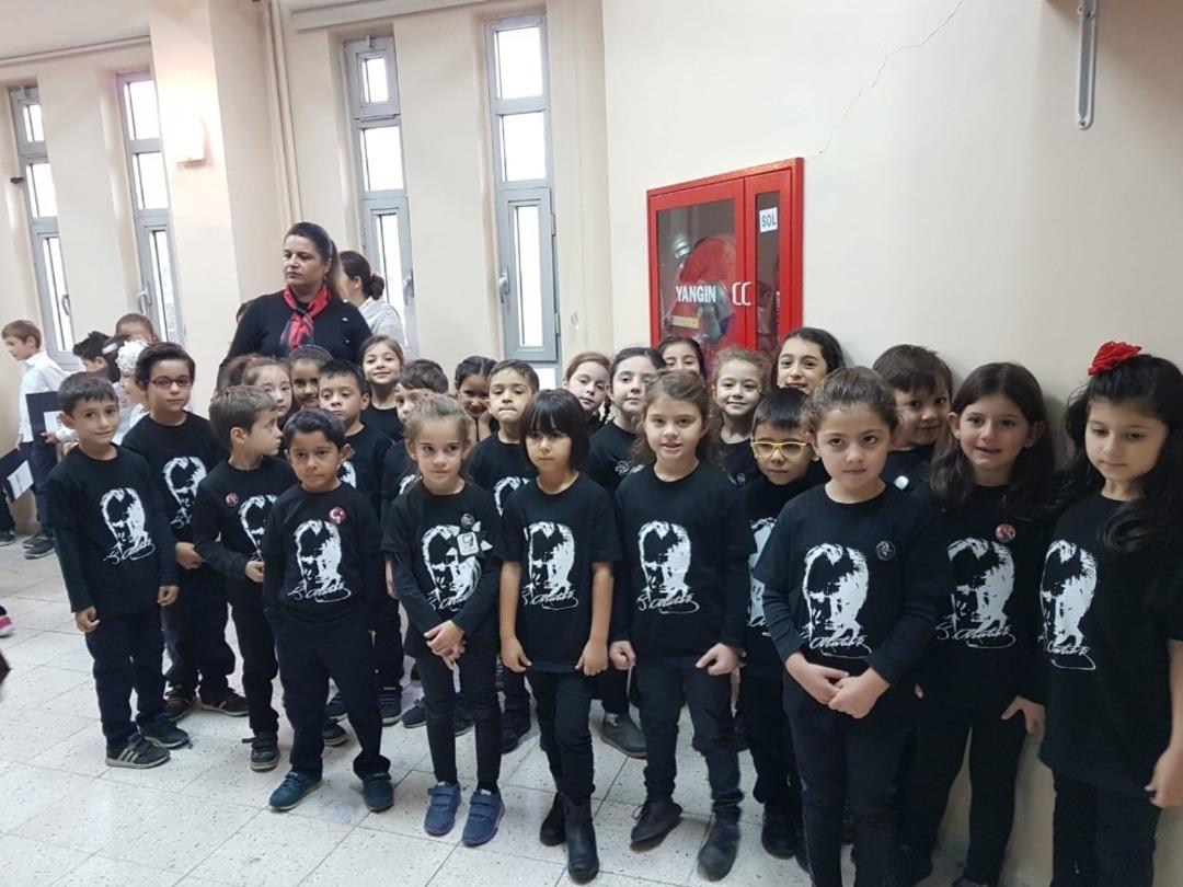 D&uuml;zce 23 Nisan ilkokulundan 10 Kasımda anlamlı sergi