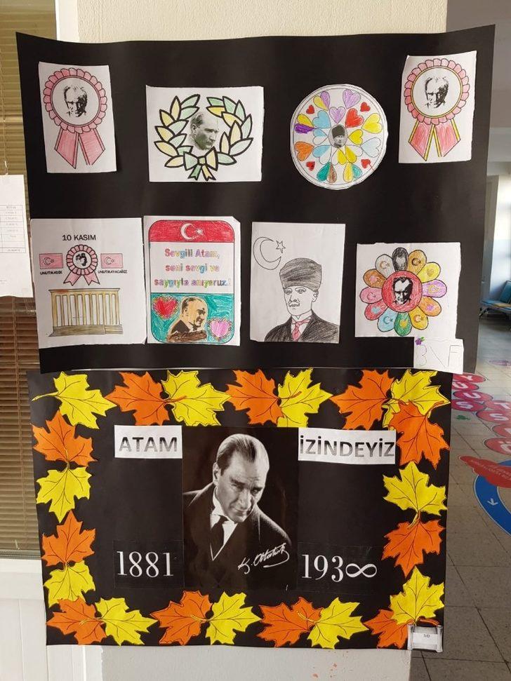 Düzce 23 Nisan ilkokulundan 10 Kasımda anlamlı sergi G5