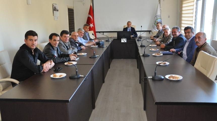 Muhtarlarla istişare toplantısı