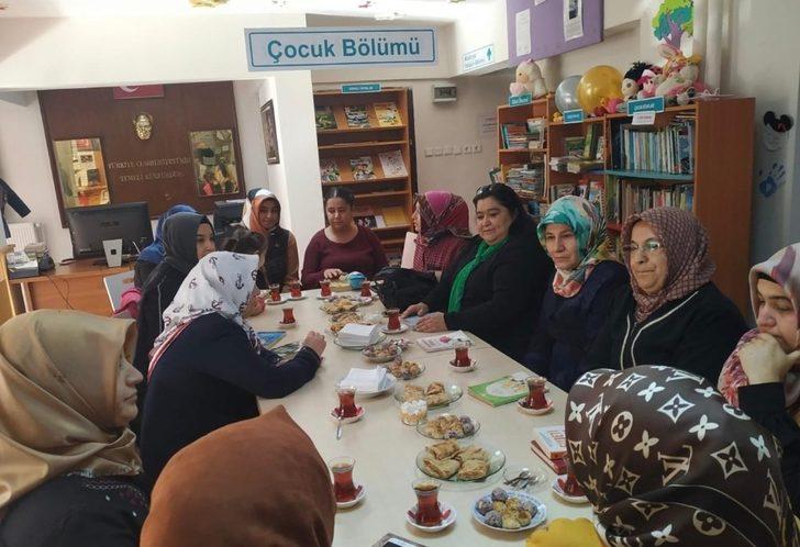 Kızılcahamam’da “Kütüphanede çay -kitap- sohbet” etkinliği G2