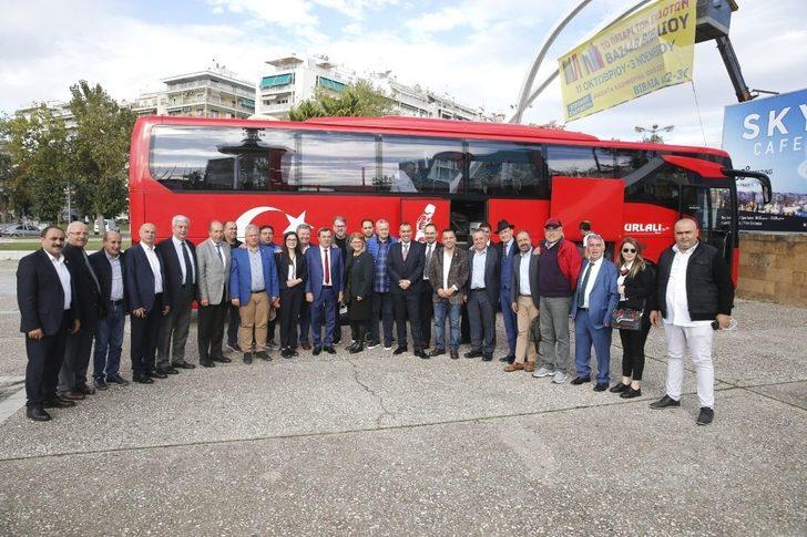 Başkan Batur’un Selanik programı başladı G4