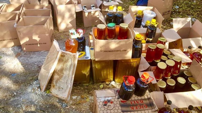 Eskişehir&rsquo;de 155 kilo izinsiz &uuml;retilen bal ele ge&ccedil;irildi
