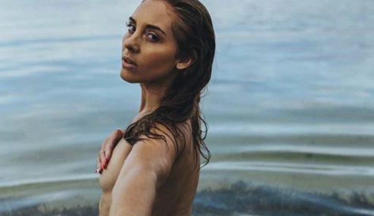 Playboy model Lauryn Elaine'i köpek zinciriyle bağlayıp evini soydular G2