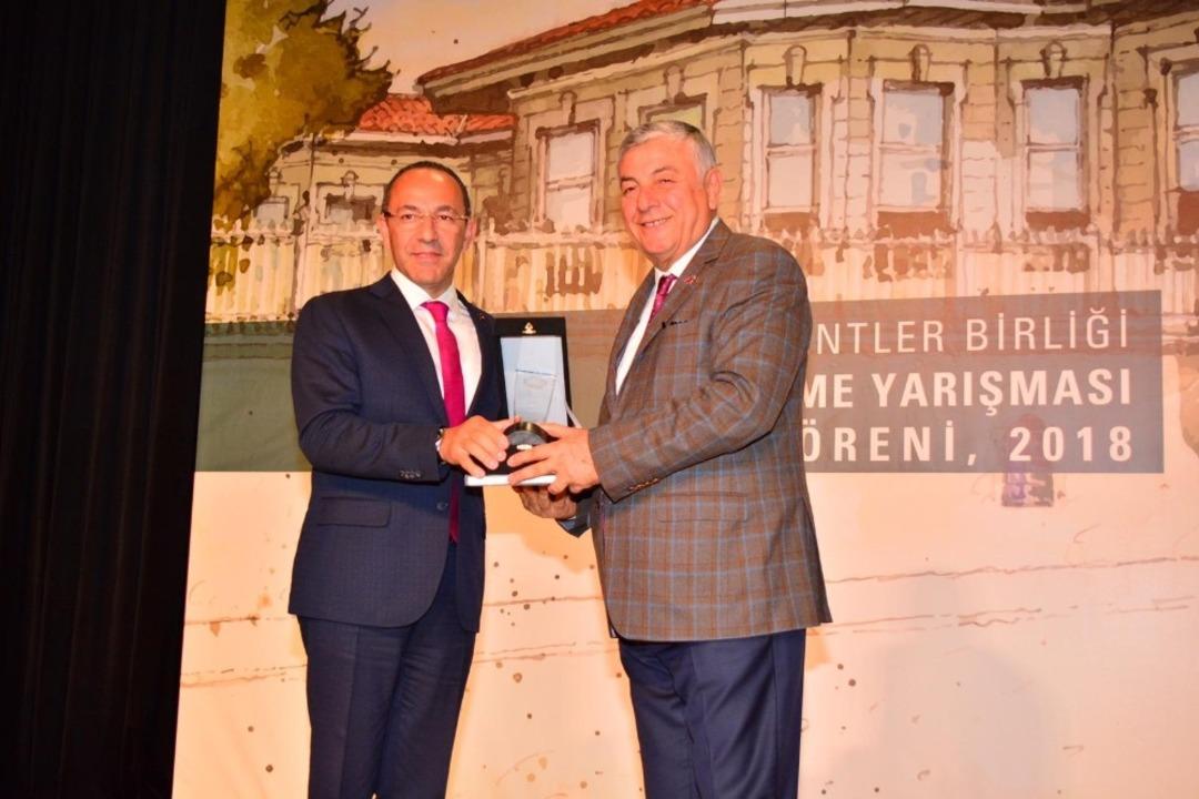 Tarihi Kentler Birliğinden Urla&rsquo;ya &ouml;d&uuml;l