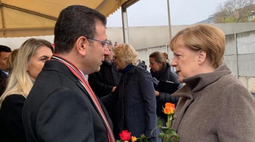 İBB Başkanı Ekrem İmamoğlu'ndan Almanya Başbakanı Angela Merkel'e davet!