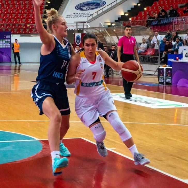 Kadınlar Basketbol Süper Ligi: Kayseri Basketbol: 77 - Hatay Büyükşehir: 59 G3