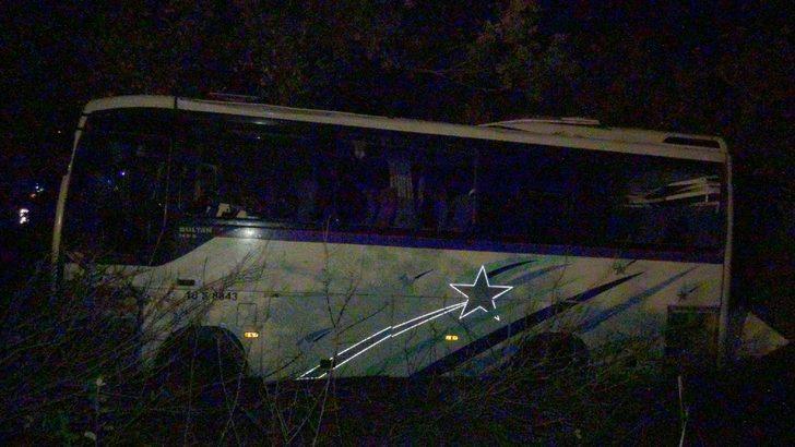 Bursa'da işçi servisi şarampole yuvarlandı! 24 yaralı G3