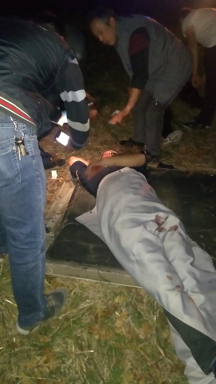 Bursa'da işçi servisi şarampole yuvarlandı! 24 yaralı G5