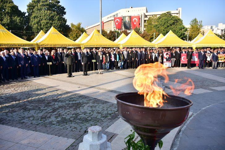 Büyük Önder Atatürk, Gaziantep, Malatya, Şanlıurfa'da anıldı G3
