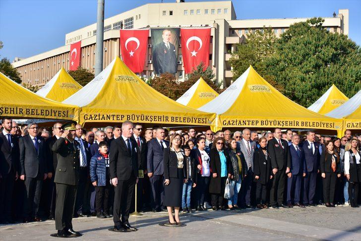 Büyük Önder Atatürk, Gaziantep, Malatya, Şanlıurfa'da anıldı G4