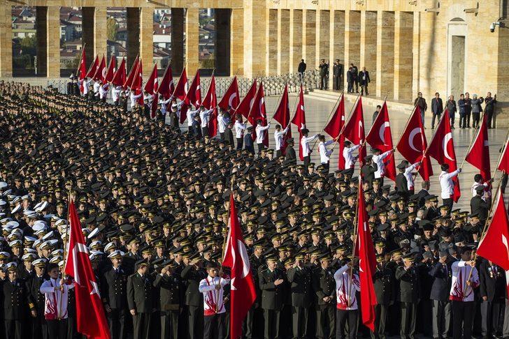 Devlet erkanı Anıtkabir'de! Erdoğan'ın mesajı G4