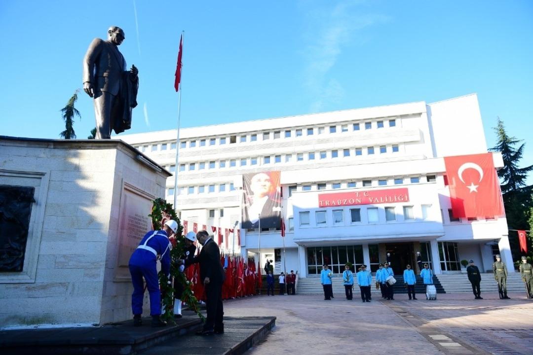 Trabzon&rsquo;da 10 Kasım Atat&uuml;rk&rsquo;&uuml; Anma Etkinlikleri