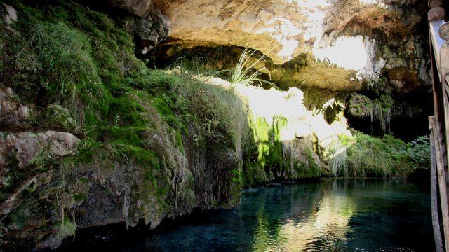Denizli'deki Kaklık Mağarası'na yoğun ilgi