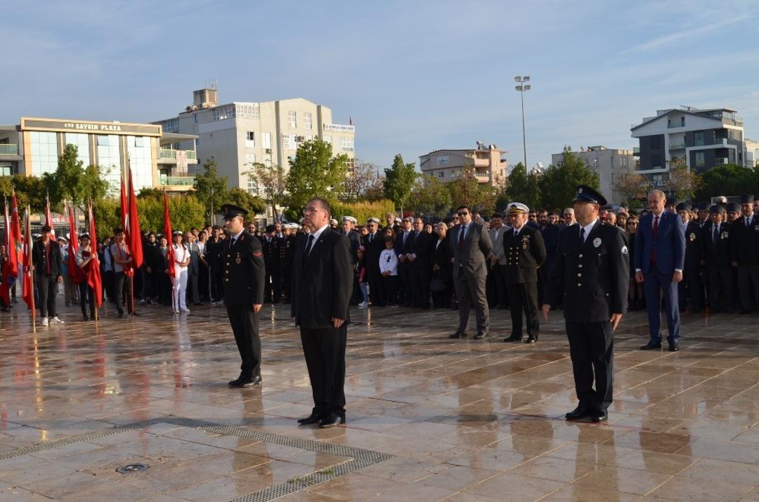 Atat&uuml;rk, ebediyete intikalinin 81. yılında Didim&rsquo;de  anıldı