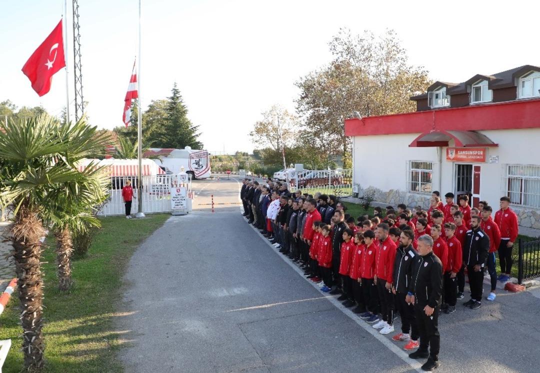 Samsunspor Atat&uuml;rk&rsquo;&uuml; andı