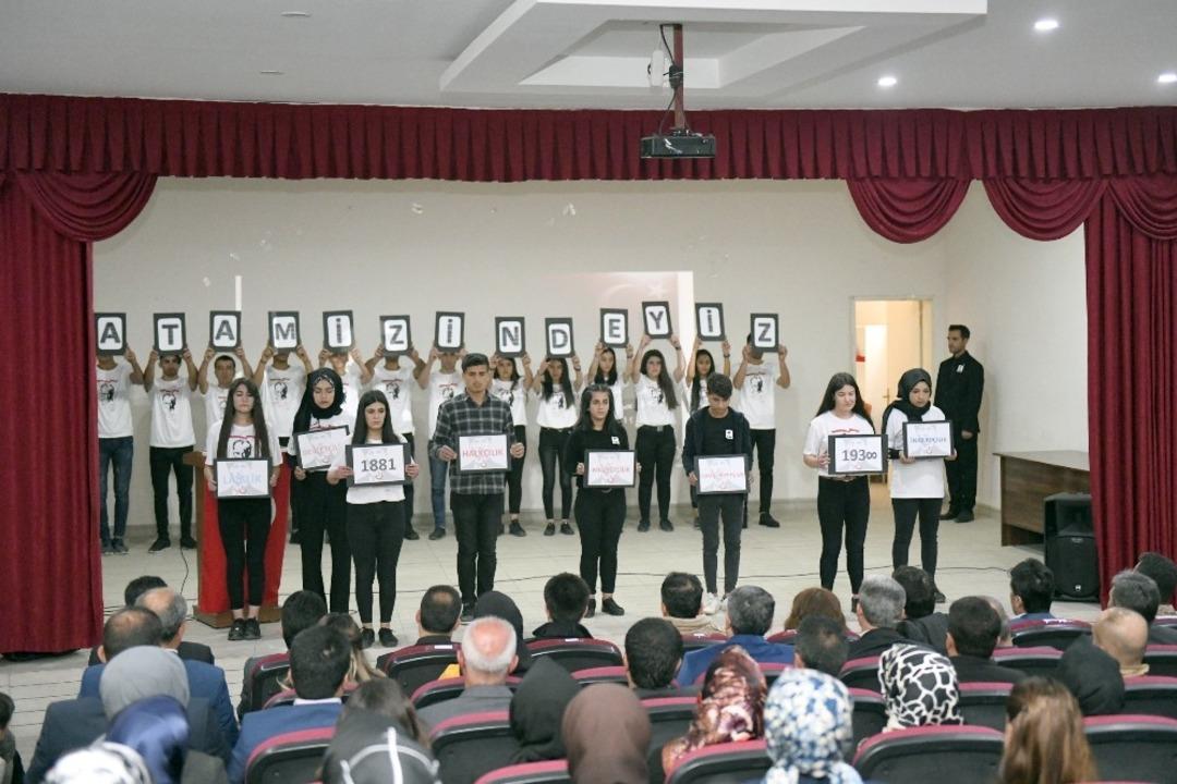 &Ccedil;atak&rsquo;ta Atat&uuml;rk&rsquo;&uuml; anma t&ouml;reni