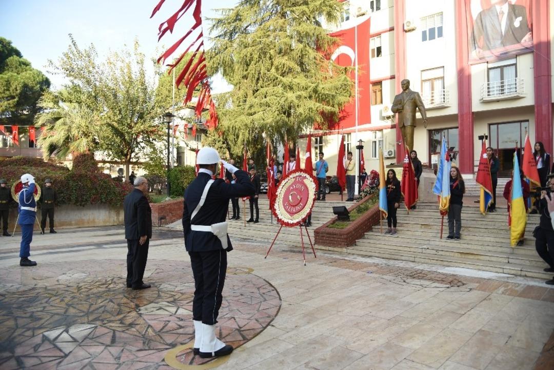 Aydın&rsquo;da 10 Kasım Atat&uuml;rk&rsquo;&uuml; anma t&ouml;renleri