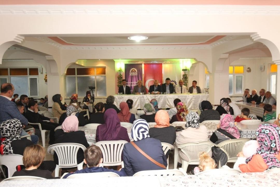 Başkan B&uuml;y&uuml;kg&ouml;z K&ouml;şkl&uuml;&ccedil;eşme sakinlerini dinledi