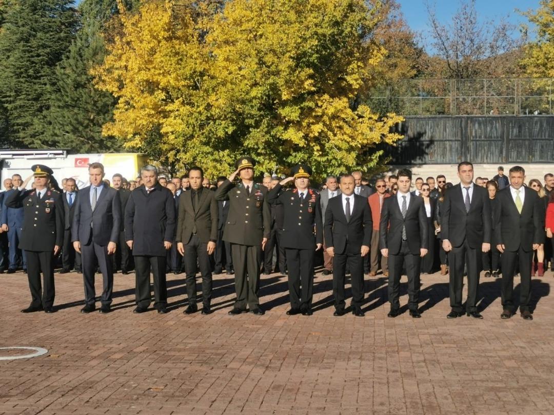 Tunceli&rsquo;de Atat&uuml;rk d&uuml;zenlenen t&ouml;renle anıldı