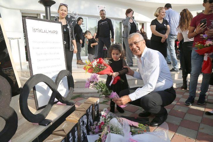 Mezitli’de 7’den 77 herkes Atatürk’ü andı G3