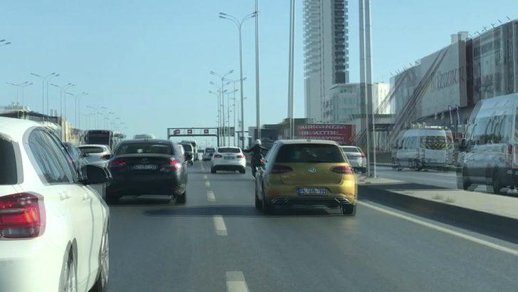 Motosikletle makas atarken bile dans eden maganda kamerada G5