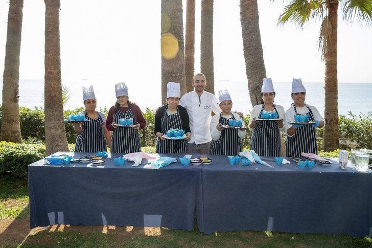 Engelli bireyler pasta atölyesinde hünerlerini sergiledi G1