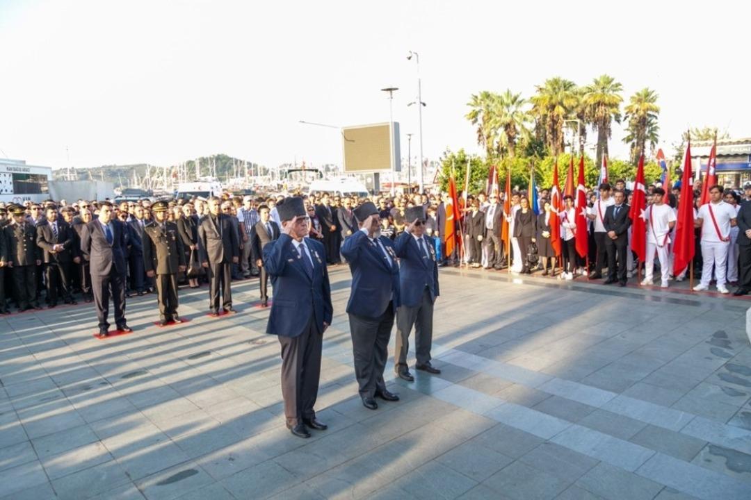 Bodrum, Atat&uuml;rk&rsquo;&uuml;n sesiyle inledi