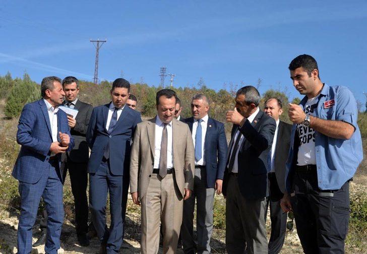 Vali Şentürk projeleri yerinde inceledi G1