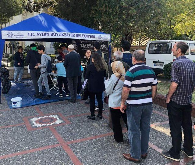 Aydın Büyükşehir Belediyesi’nden lokma hayrı