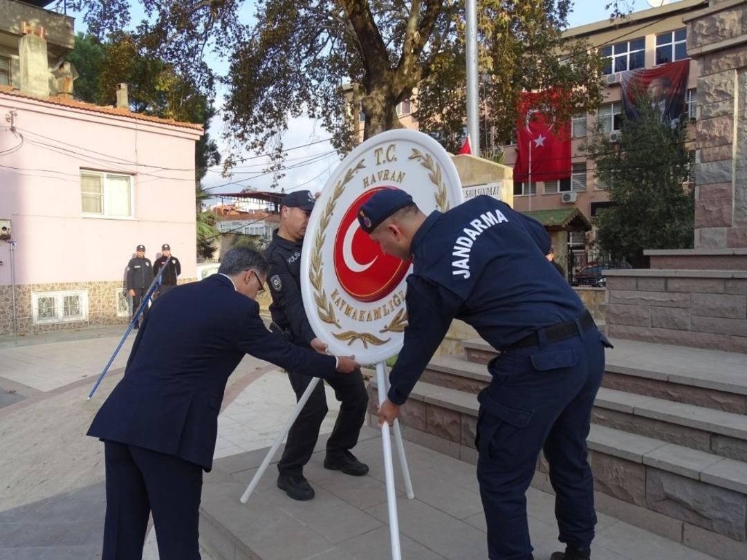 &Ouml;l&uuml;m&uuml;n&uuml;n 81. yılında Atat&uuml;rk Havran&rsquo;da anıldı