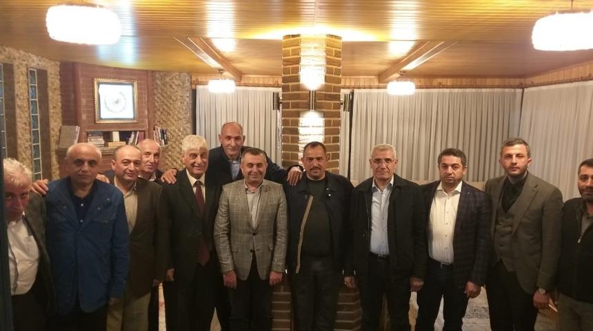 Başkan G&uuml;der, iş adamları ile bir araya geldi