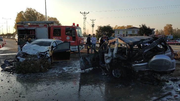 Samsun savcısı kaza yaptı: 1 ölü, 7 yaralı G1