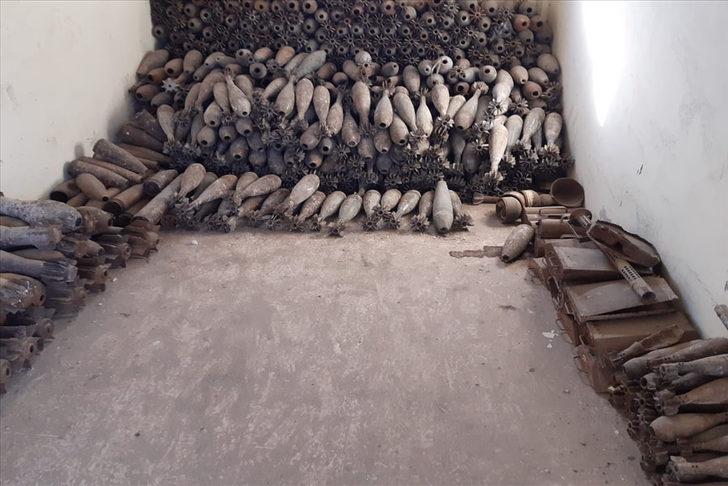 Tel Abyad'da mayın eğitim ve depolama tesisi bulundu G3