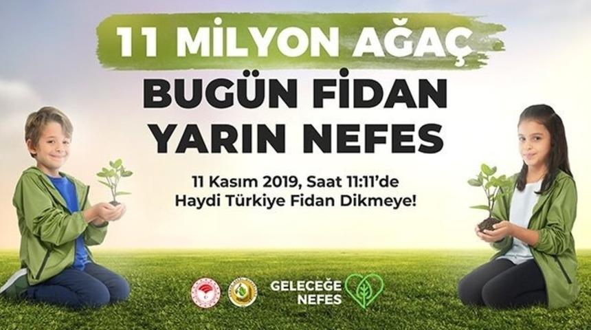Geleceğe Nefes Ol kampanyası nedir? Fidan dikimi ne zaman? Fidan dikim alanı sorgula