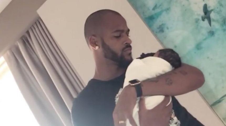 Galatasaraylı Marcao, ikinci kez baba oldu