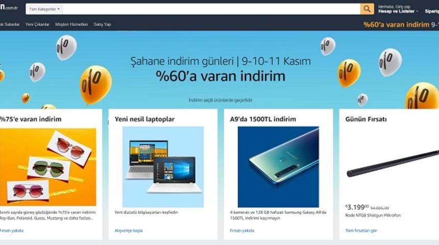 Amazon.com.tr’de ‘Şahane İndirim Günleri’ Başladı!
