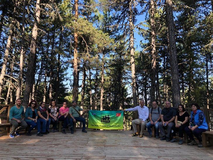 Doğaseverler sonbahar yürüyüşünü Kızılcahamam’da yaptı G3