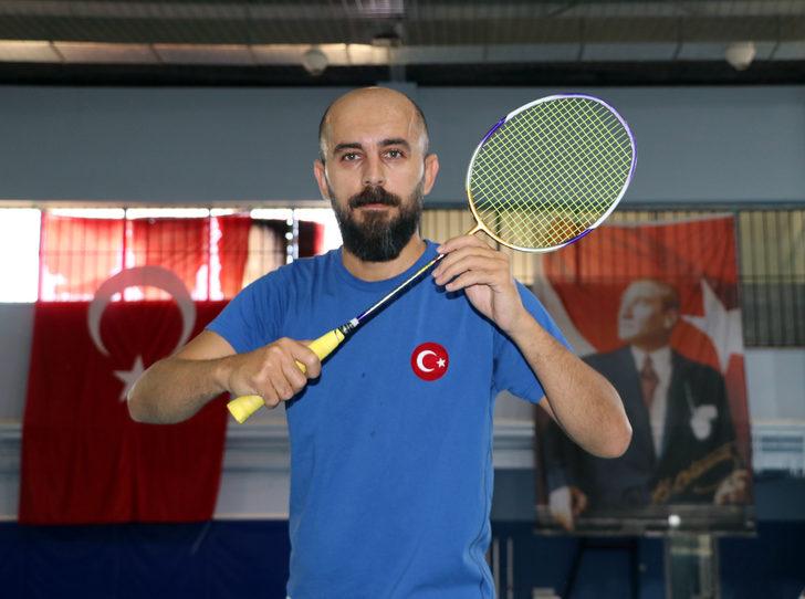 Engelli sporcu, 'Batminton Avrupa Şampiyonası'na hazırlanıyor G1