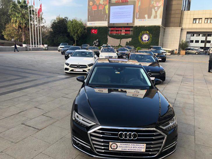 İstanbul Emniyet Müdürlüğünün bahçesi lüks araç galerisine döndü! G5