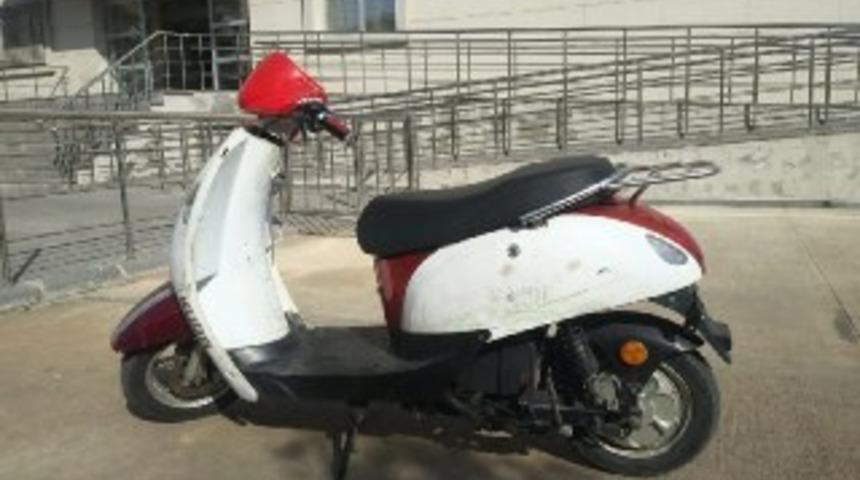 &Ccedil;aldığı motosikletle beraber yakalandı