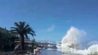 Büyükada’da panik anları! 'Tsunami zannettim'