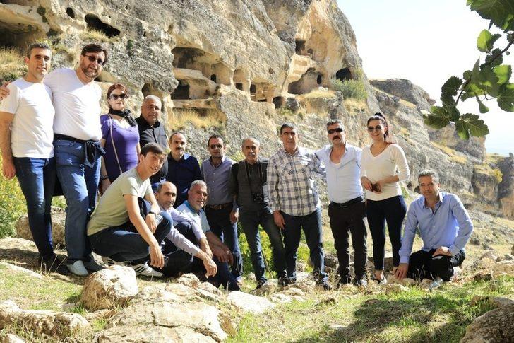 DTSO heyetinden Hasuni mağaraları ve Malabadi Köprüsüne gezi G4