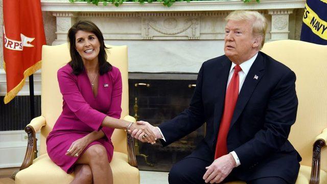 ABD'nin eski BM Büyükelçisi Haley, yardımcılarından 'Trump'ı geçiştirme' tavsiyesi aldığını açıkladı