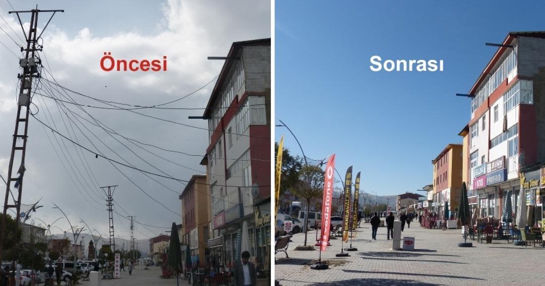 VEDAŞ, &Ccedil;aldıran il&ccedil;esinde elektrik hatlarını yer altına aldı