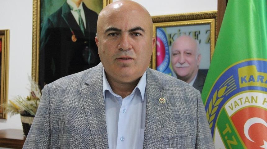 Karaman Ziraat Odası Başkanı Bayram, mısır &uuml;reticilerini dolandırıcılara karşı uyardı