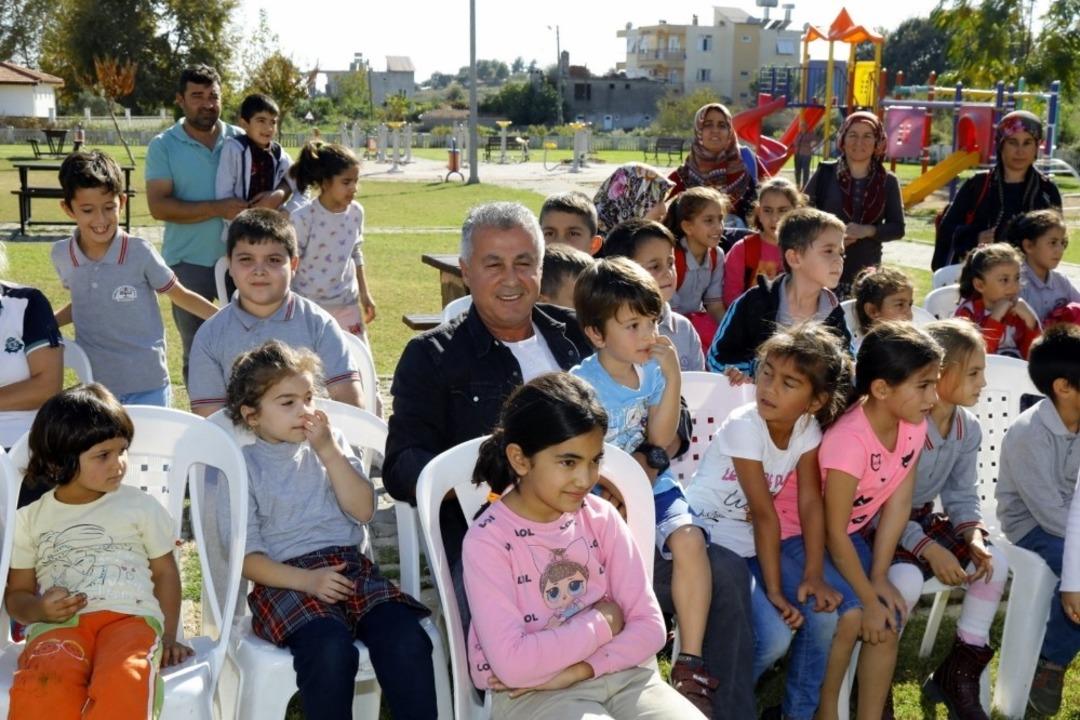 Manavgat&rsquo;ta Gezici Oyun Evi sevinci