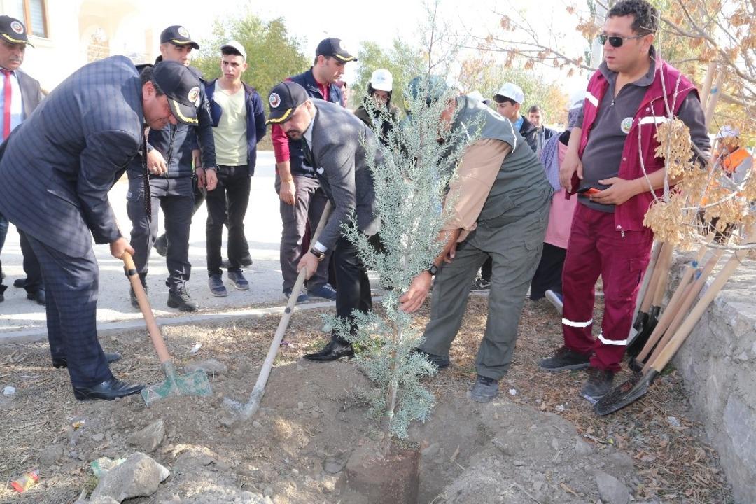 Sivrihisar&rsquo;da da fidanlar toprakla buluştu
